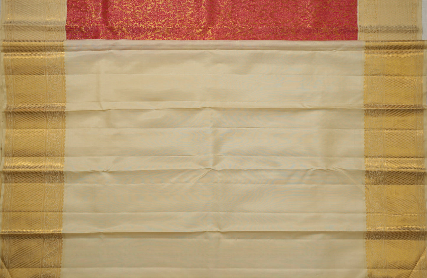 Magenta Pink Silk Saree