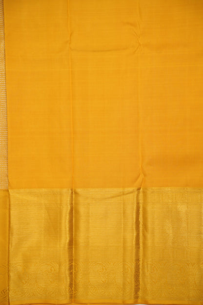 Yellow Golden Silk Saree