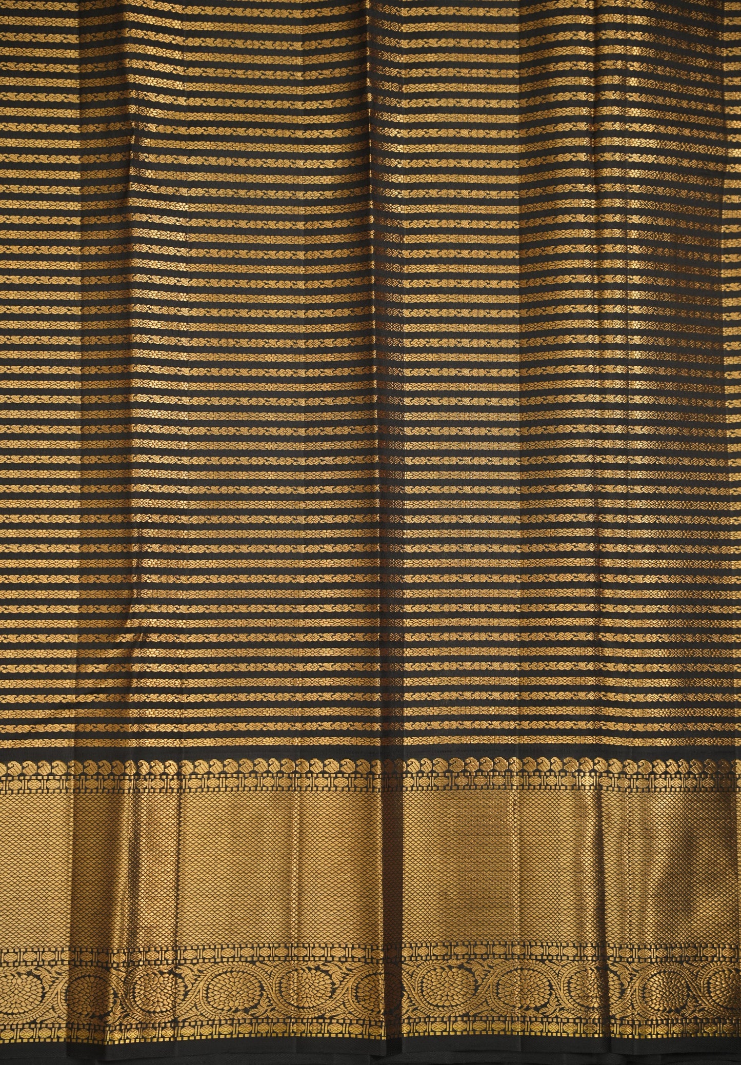 Beige Silk Saree