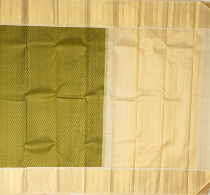 Olive Green Silk Saree