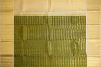 Olive Green Silk Saree