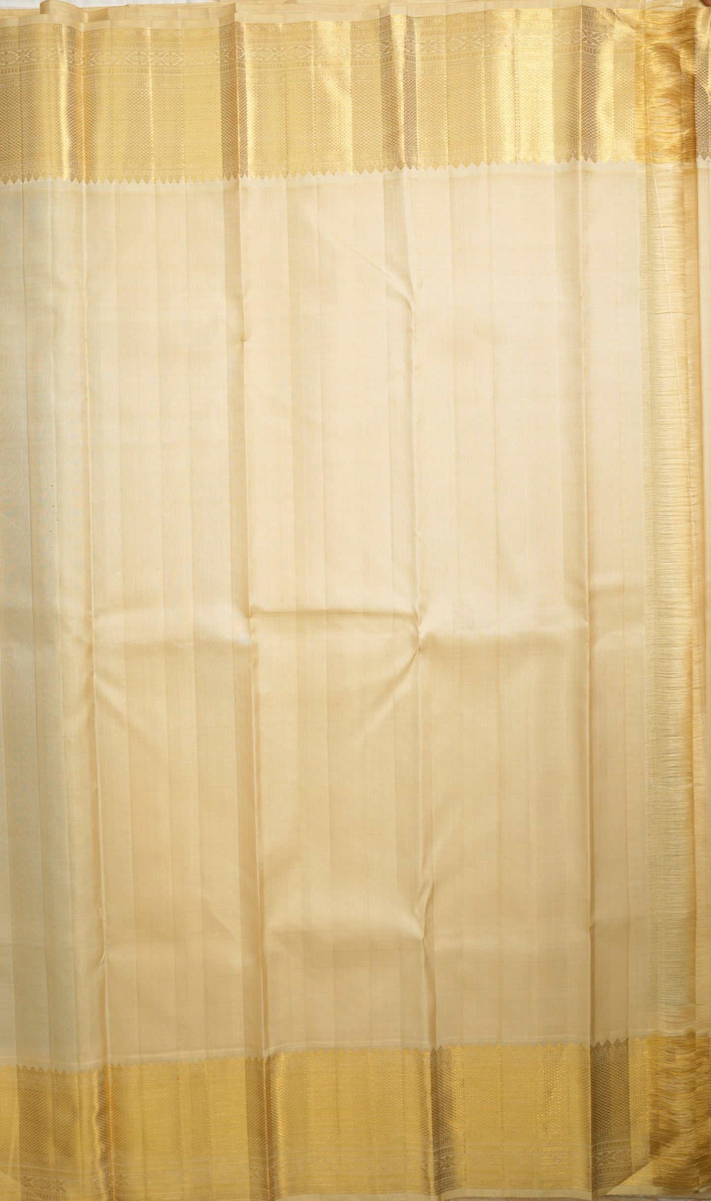 Olive Green Silk Saree