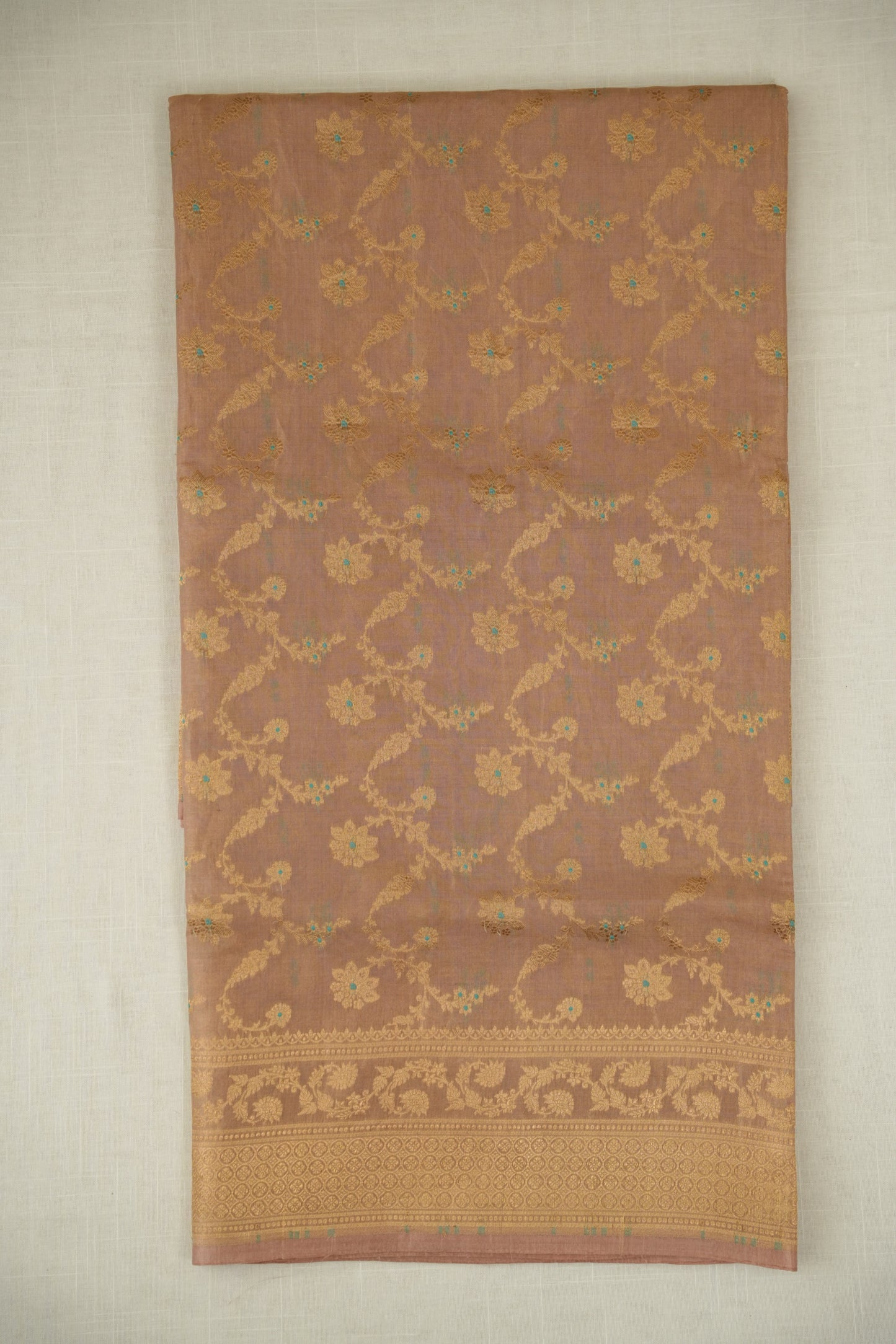 Soft Pink Pure Banarasi Silk Saree