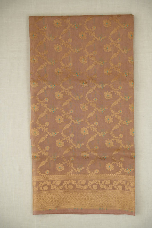 Soft Pink Pure Banarasi Silk Saree