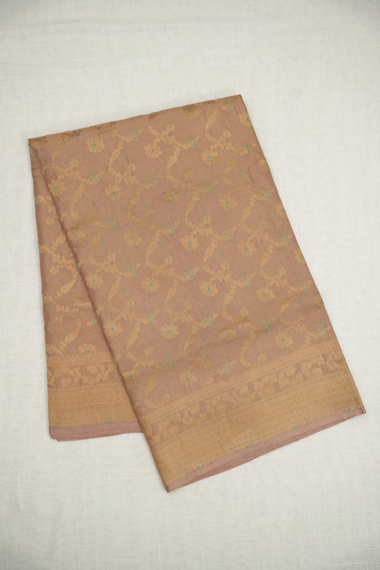Soft Pink Pure Banarasi Silk Saree